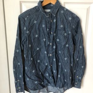 american eagle button down
